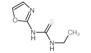 Thiourea,N-ethyl-N'-2-oxazolyl- Structure