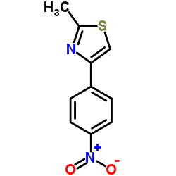 2-甲基-4-(4-硝基苯基)噻唑结构式