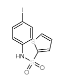 n-[2-thiophene]sulfonyl[4-iodo]aniline Structure