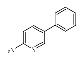 2-氨基-5-苯基吡啶结构式