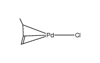 π-crotyl palladium chloride结构式