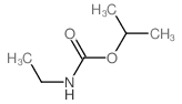 Carbamic acid,N-ethyl-, 1-methylethyl ester结构式