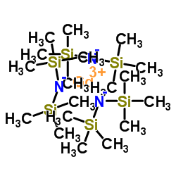 三[N,N-双(三甲基硅烷)胺]钆(III)结构式