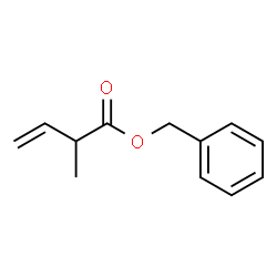 3-Butenoic acid, 2-Methyl-, phenylmethyl ester结构式