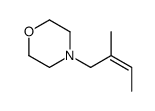 Morpholine,4-(2-methyl-2-butenyl)- (9CI)结构式