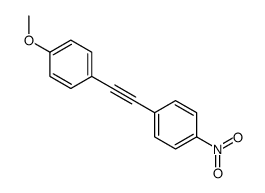 1-METHOXY-4-((4-NITROPHENYL)ETHYNYL)BENZENE结构式
