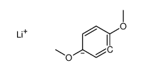 lithium,1,4-dimethoxybenzene-6-ide结构式