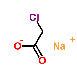 Sodium chloroacetate structure