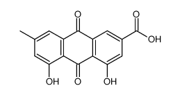 7-methyl rhein Structure