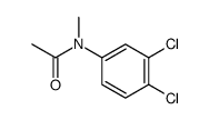 N-(3, 4-二氯苯基)-N-甲基乙酰胺结构式