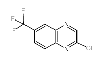 2-氯-6-三氟甲基喹噁啉结构式