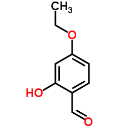 4-乙氧基-2-羟基苯甲醛结构式