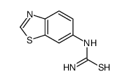 (9CI)-6-苯并噻唑硫脲结构式