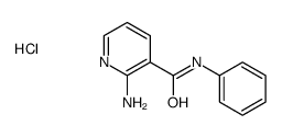 2-amino-N-phenylpyridine-3-carboxamide,hydrochloride结构式
