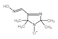 4-hydroxyiminomethyl-2,2,5,5-tetramethyl-3-imidazoline-1-oxyl Structure