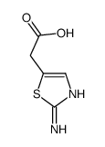 (2-AMINO-THIAZOL-5-YL)-ACETIC ACID Structure
