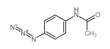 Acetamide, N-(4-azidophenyl)-结构式