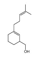 [3-(4-methylpent-3-enyl)cyclohex-2-en-1-yl]methanol结构式