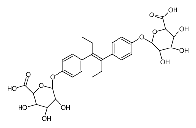 diethylstilbestrol bisglucuronide structure