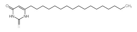 6-heptadecyl-2-sulfanylidene-1H-pyrimidin-4-one Structure