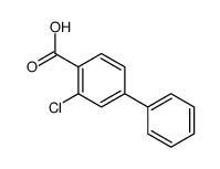 3-氯-[1,1'-联苯]-4-羧酸结构式