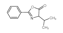 4-异丙基-2-苯基-2-噁唑烷-5-酮结构式