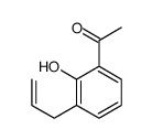 1-(3-烯丙基-2-羟基苯基)乙酮结构式