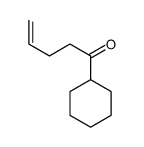 1-cyclohexylpent-4-en-1-one结构式