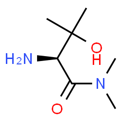 Butanamide, 2-amino-3-hydroxy-N,N,3-trimethyl-, (2S)- (9CI)结构式