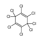 1,2,3,3,4,5,6,6-octachlorocyclohexa-1,4-diene结构式