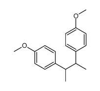 1-methoxy-4-[3-(4-methoxyphenyl)butan-2-yl]benzene结构式