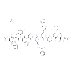 Antide (acetate) structure