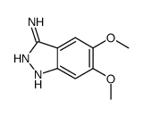 5,6-dimethoxy-1H-indazol-3-amine Structure