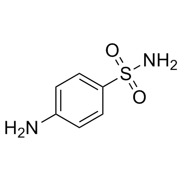 Sulfanilamide structure
