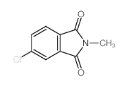 1H-Isoindole-1,3(2H)-dione,5-chloro-2-methyl- Structure