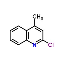 2-Chloro-4-methylquinoline structure