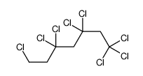 1,1,1,3,3,5,5,7-octachloroheptane Structure