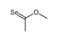 O-methyl selenoacetate Structure