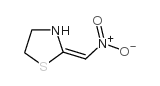 2-硝基亚甲基噻唑烷结构式