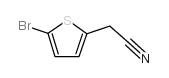 5-溴-2-噻吩乙腈结构式