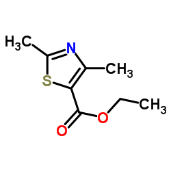 Ethyl 2,4-dimethyl-1,3-thiazole-5-carboxylate Structure