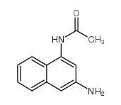 1-乙酰氨基-3-氨基萘结构式