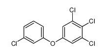 1,2,3-trichloro-5-(3-chlorophenoxy)benzene Structure