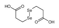 3,3'-Diselenobispropionic acid Structure