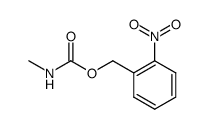 o-nitrobenzyl N-methylcarbamate结构式