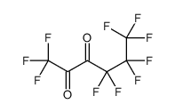 1,1,1,4,4,5,5,6,6,6-decafluorohexane-2,3-dione结构式