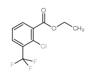 ETHYL2-CHLORO-3-(TRIFLUOROMETHYL)BENZOATE结构式