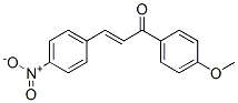 (E)-1-(4-Methoxyphenyl)-3-(4-nitrophenyl)-2-propene-1-one Structure
