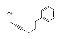 6-phenylhex-2-yn-1-ol结构式