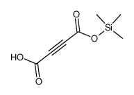 Acetylenedicarboxylic acid monotrimethylsilyl ester Structure
